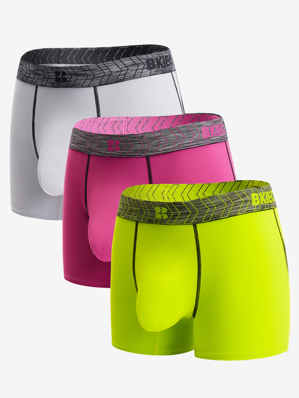 Schnelltrocknendes Polyester Geräumiger Beutel Hüft-Shorts für Sport