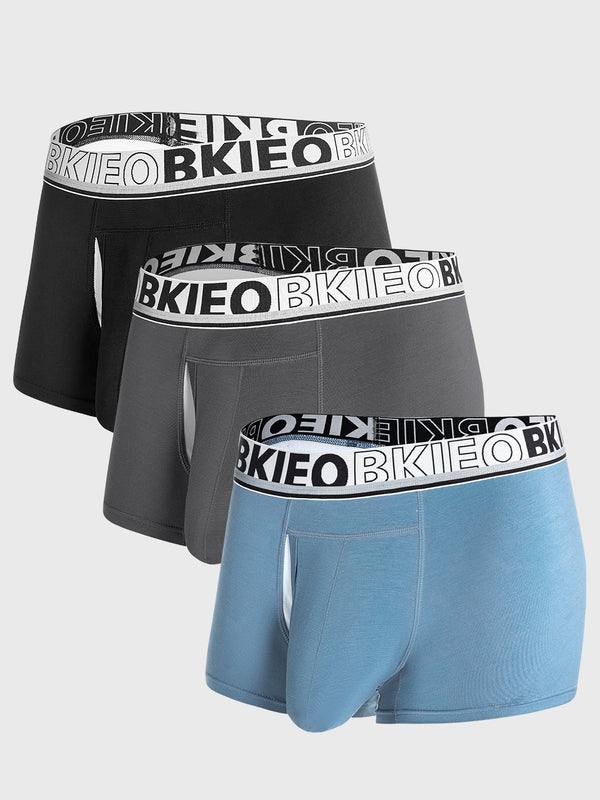 Stimmungen-der-Woche Geräumiger Beutel Hüft-Shorts mit Eingriff, Hergestellt aus TENCEL™ Modal Fasern